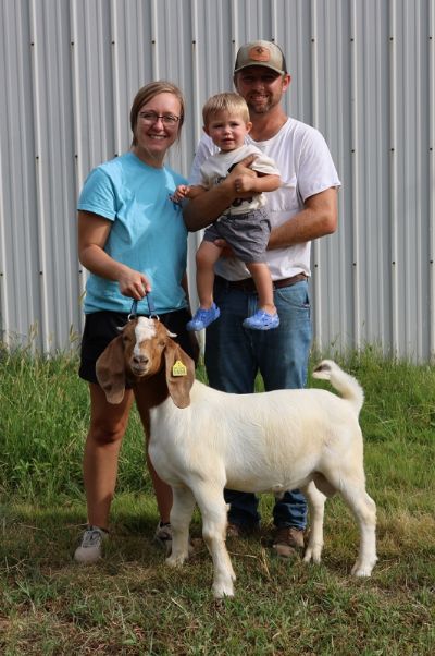 Bear Creek BC S1408 sired by BC 1369 Hello Darlin and out of BC P1338 Mandy.  Staying in MO